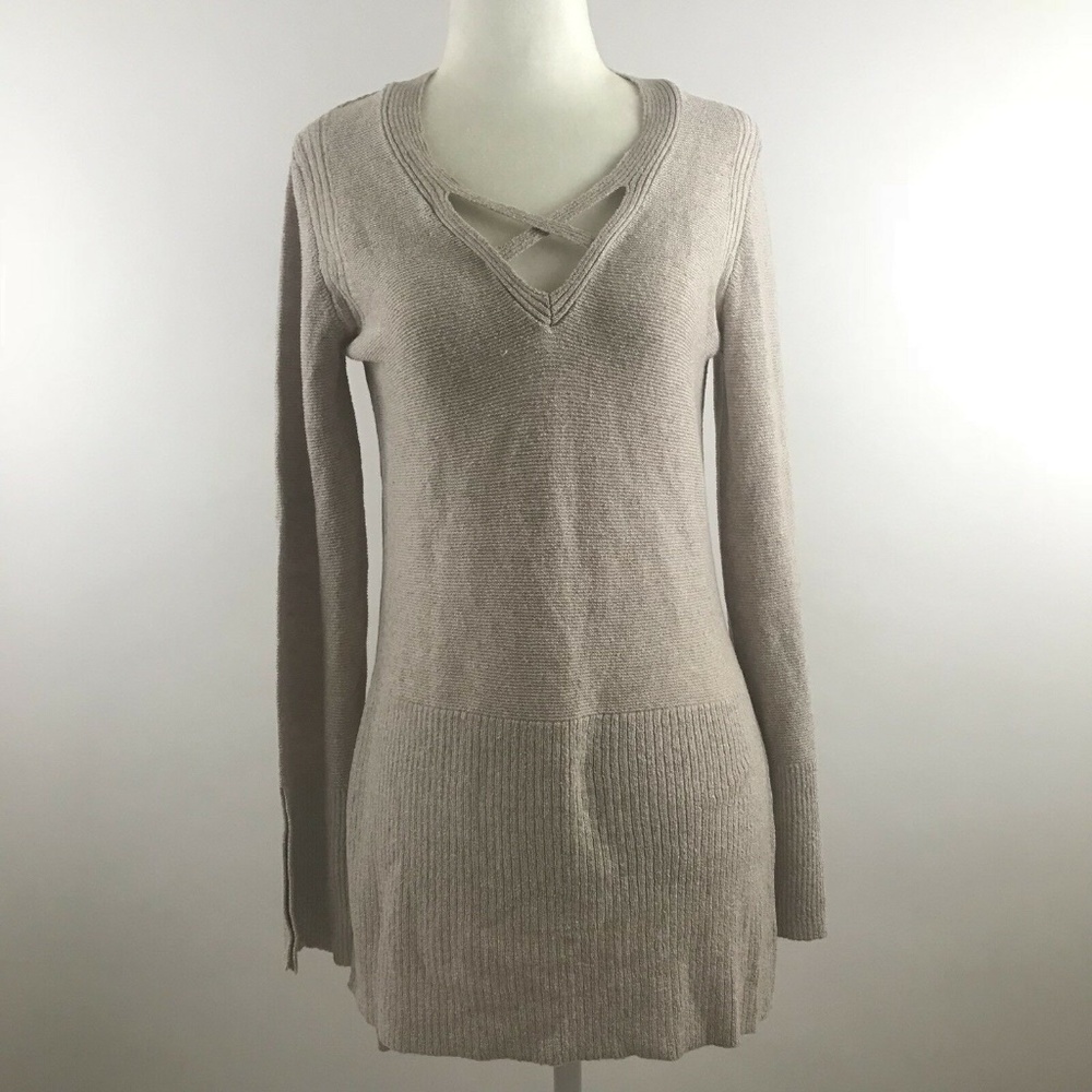 NWT $98 FREE PEOPLE Women’s Mauve Crisscross Long